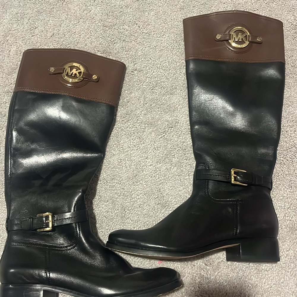 Michael Kors leather boots